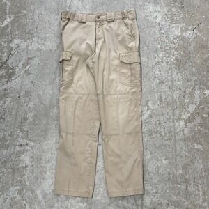 Urban Patrol Pants Mens 34 Beige Cargo Ripstop Utility Uniform Police Fits 35x32